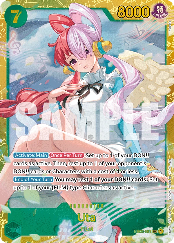 Uta Rarest Card EB03-061 – Uta | One Piece TCG - Rare Find Cards and Games