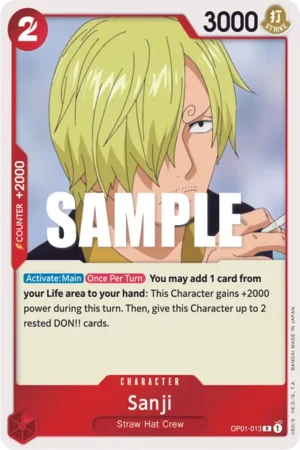 OP01-013 – Sanji | One Piece TCG