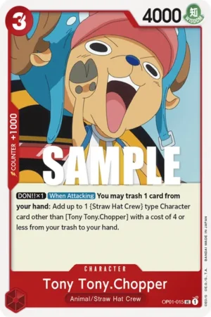 OP01-015 – Tony Tony.Chopper | One Piece TCG