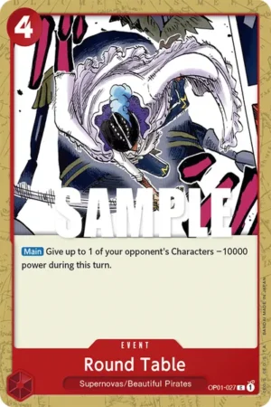 OP01-027 – Round Table | One Piece TCG