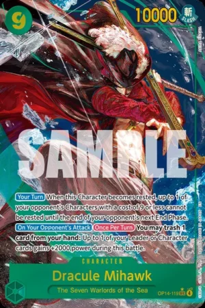 OP14-119 – Dracule Mihawk (Parallel 1) | One Piece TCG - Rare Find ...
