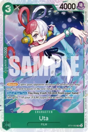 Uta Rarest Card ST11-002 – Uta | One Piece TCG - Rare Find Cards and Games