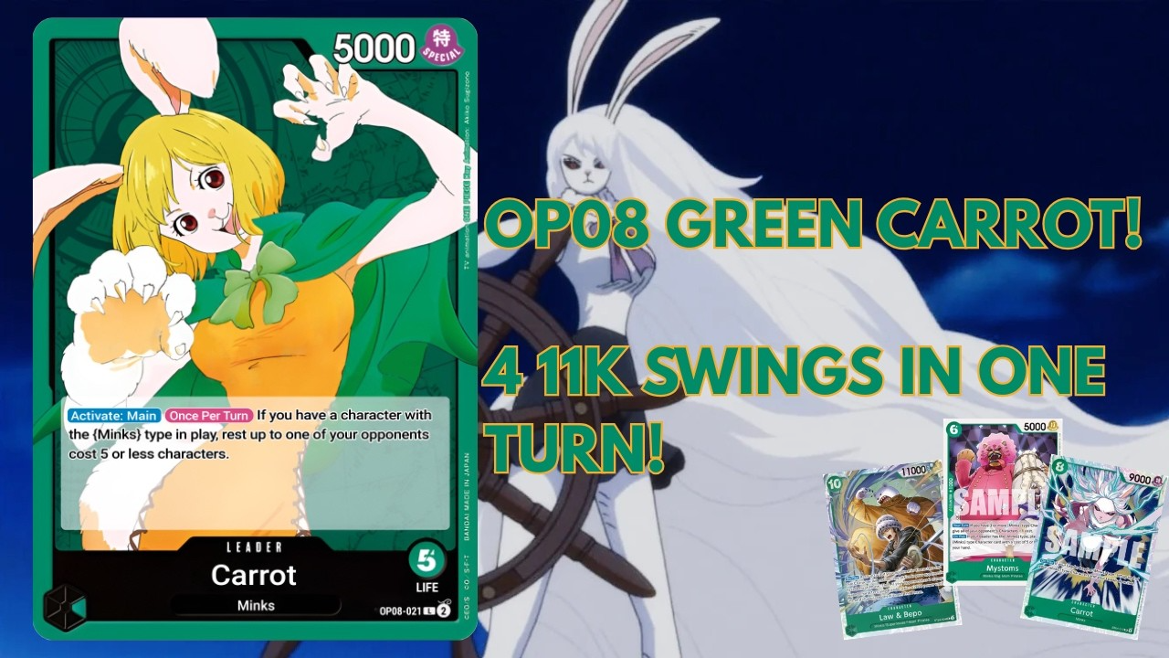 OP08 GREEN CARROT BLOG